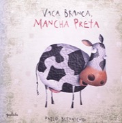 Vaca branca, mancha preta